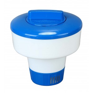 Plutajući plovak za hlor bazena plavo-beli