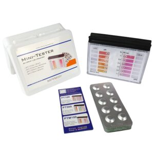 Mini tester komplet za ispitivanje pH i hlora
