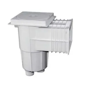 Plastični bazenski skimer bele boje