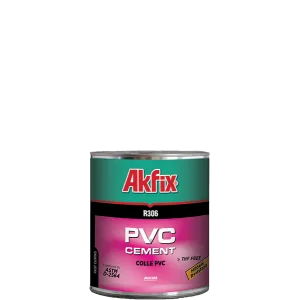 Akfix R306 PVC lepak za cevi