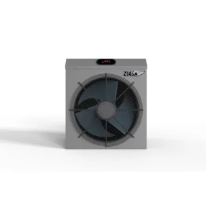 Siva spoljašnja jedinica toplotne pumpe NERO