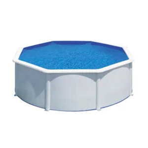 Okrugli montažni bazen pun vode